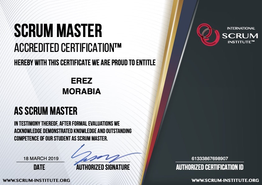 Scrum Master Accredited Certification (SMAC)