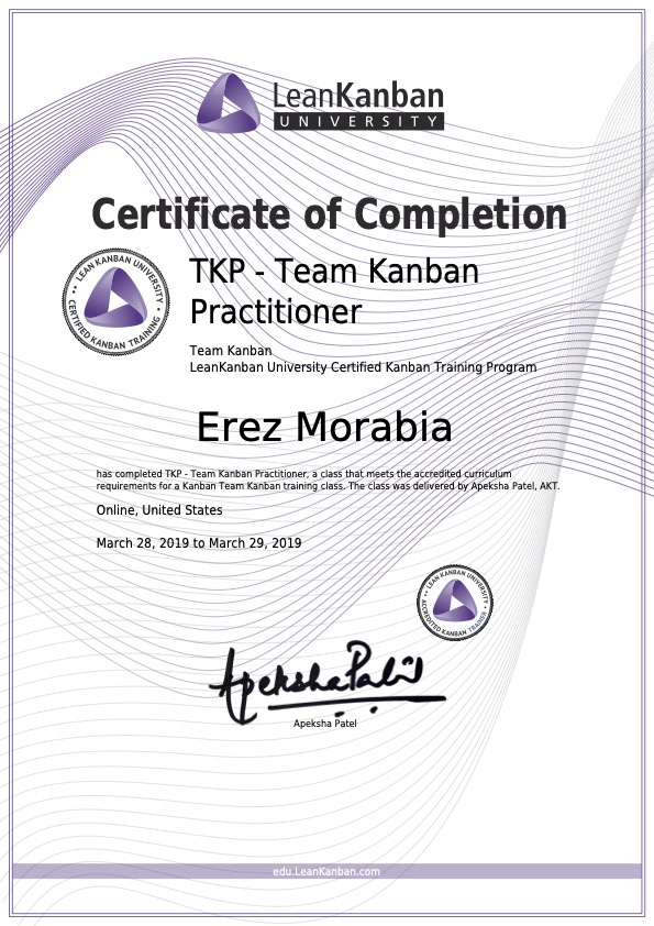 Team Kanban Practitioner (TKP)