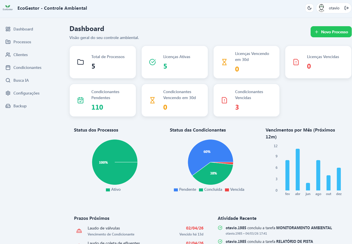Ecogestor template preview