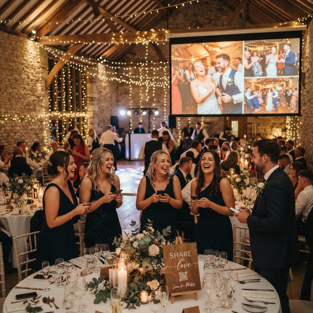Unlocking Your Wedding Day: Real-Time Guest Photo Curation