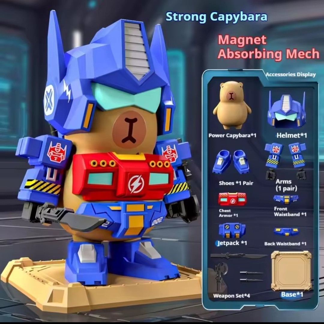 Capybara Optimus Prime