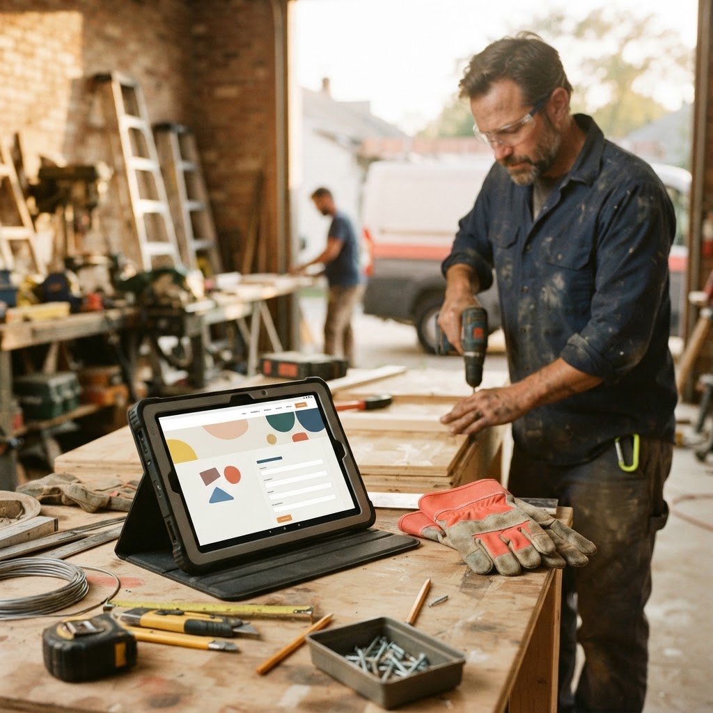 Real Job Photos vs. Stock Photos: What Actually Builds Trust Online