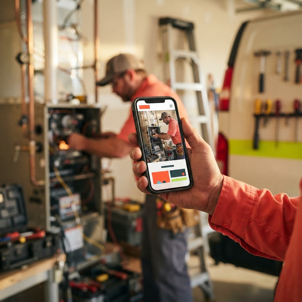 Real Job Photos vs. Stock Photos: What Actually Builds Trust Online