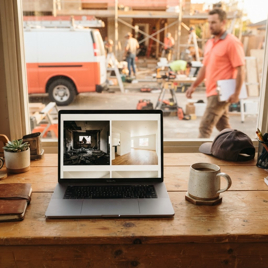 Real Job Photos vs. Stock Photos: What Actually Builds Trust Online