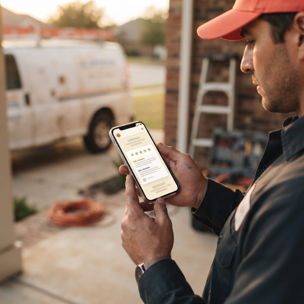 Stop Chasing Reviews: A Simple System for Busy Service Crews
