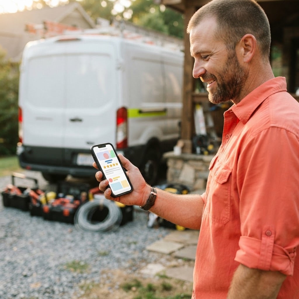 Stop Chasing Reviews: A Simple System for Busy Service Crews