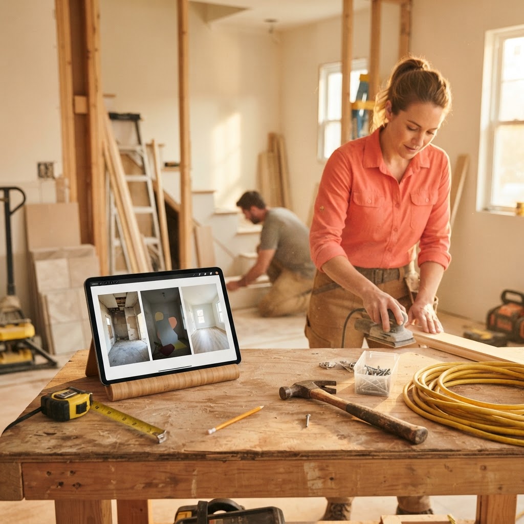 Real Job Photos vs. Stock Photos: What Actually Builds Trust Online