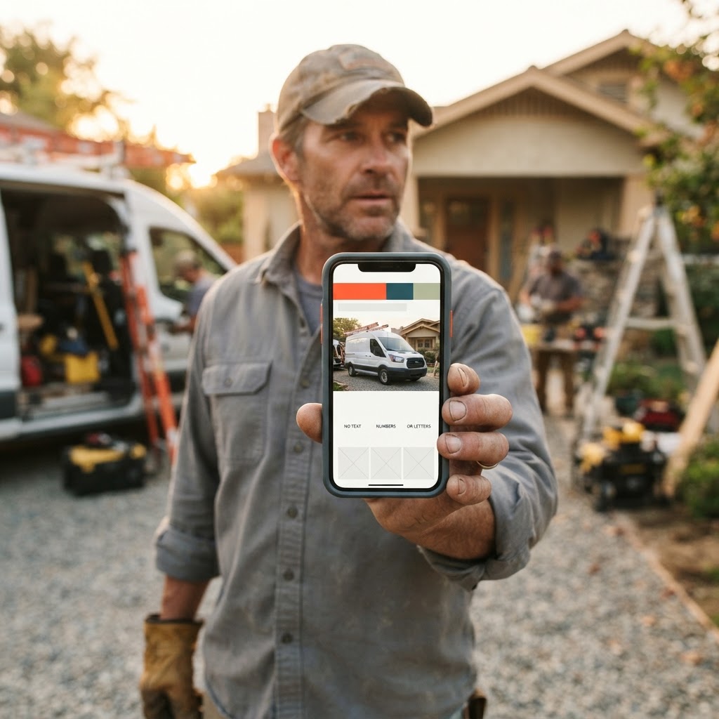 Real Job Photos vs. Stock Photos: What Actually Builds Trust Online