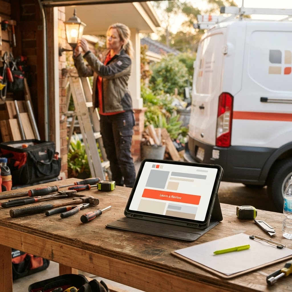 Stop Chasing Reviews: A Simple System for Busy Service Crews