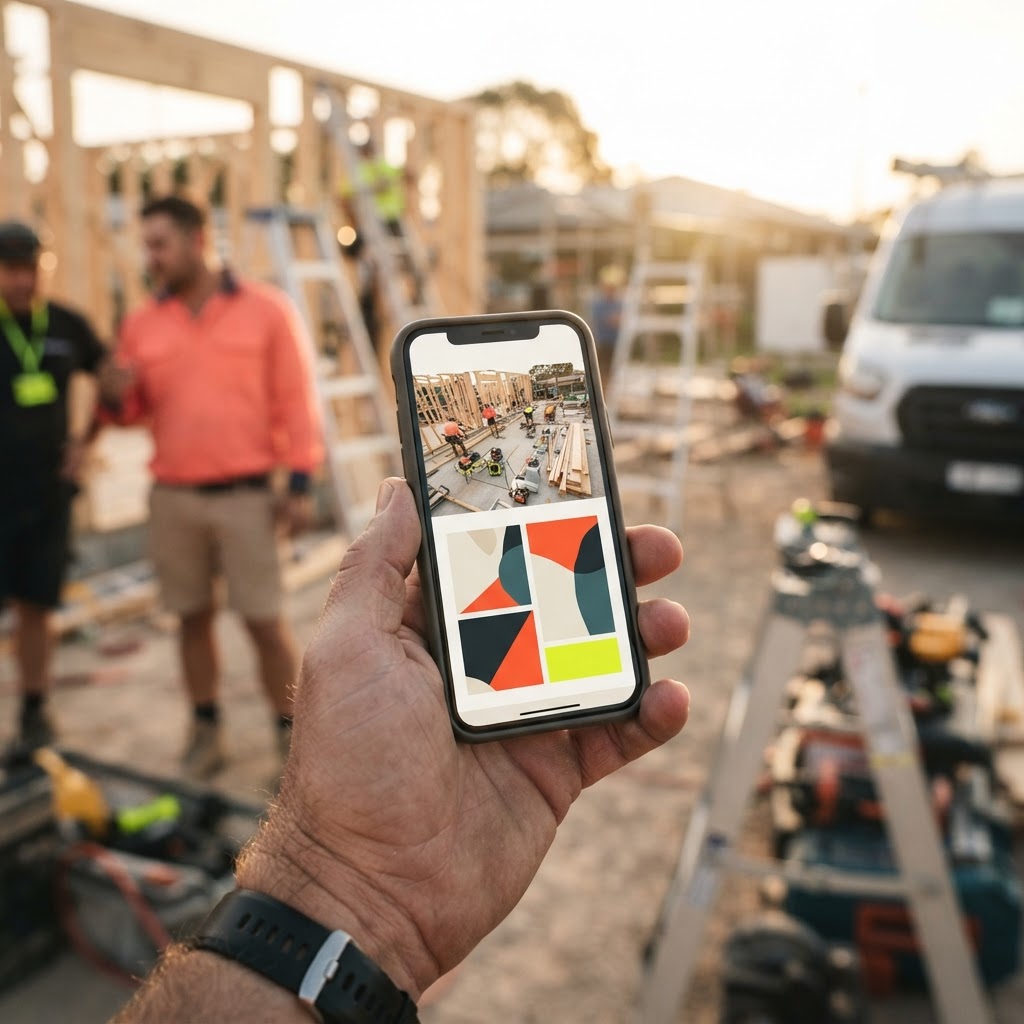 Real Job Photos vs. Stock Photos: What Actually Builds Trust Online