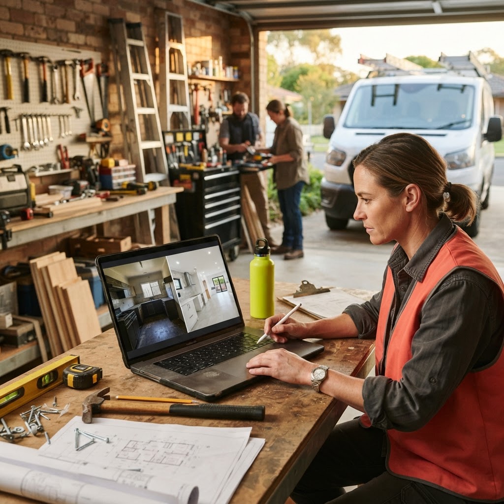 Real Job Photos vs. Stock Photos: What Actually Builds Trust Online