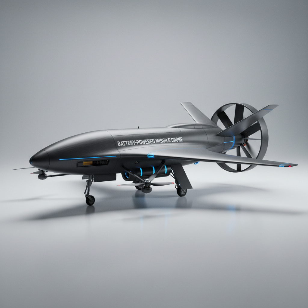 Battery-Powered Missile Drone - image 1