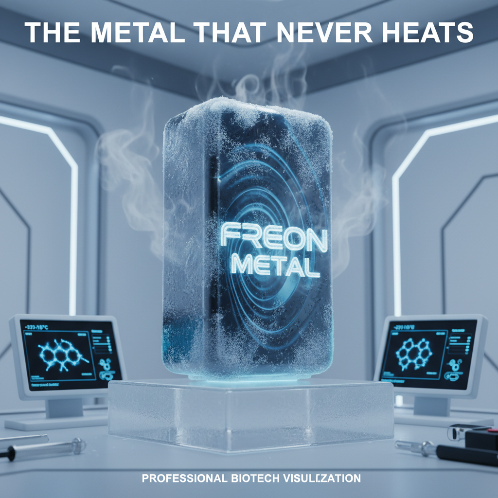Freon metal cold metal