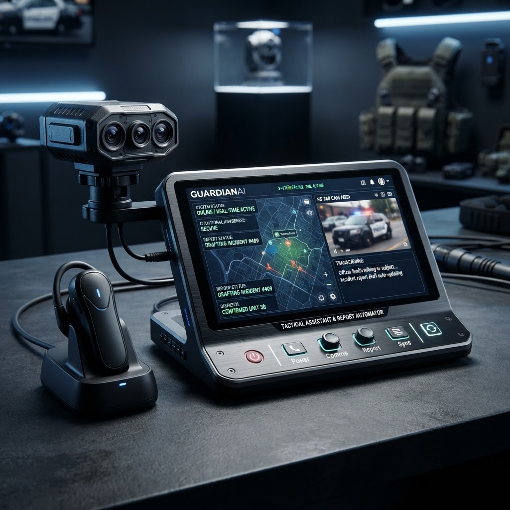 GuardianAI: Real-Time Tactical Assistant & Report Automator - image 1