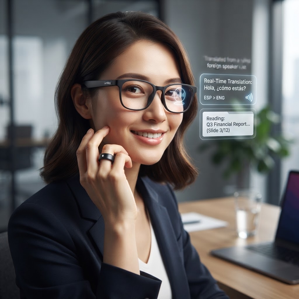 Lamboy AI Smart Glasses: Real-Time Translation & AR Vision - image 1