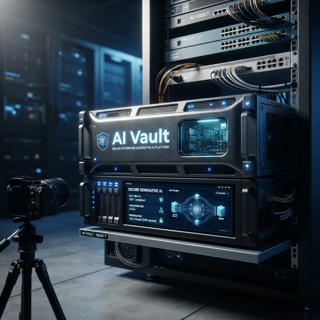 AI Vault: Secure Enterprise Generative AI Platform - image 1