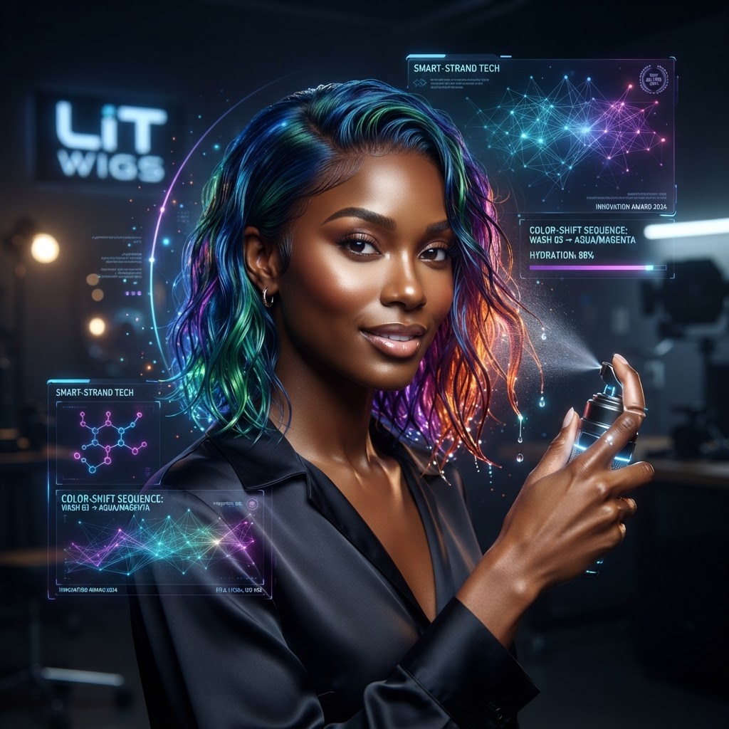 Magic Color-Changing Wig: Instant Style Transformation - image 1