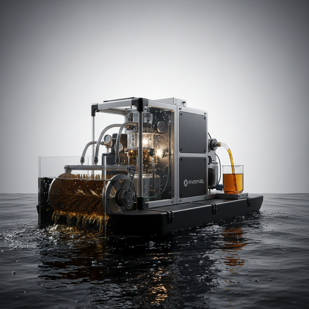 River oil extraction  - image 1