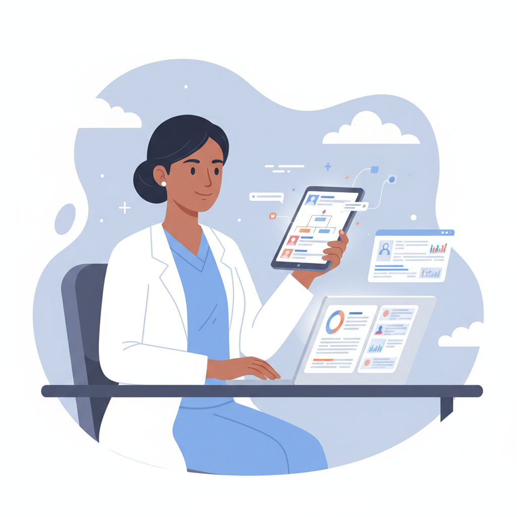 Organised digital records, stress-free