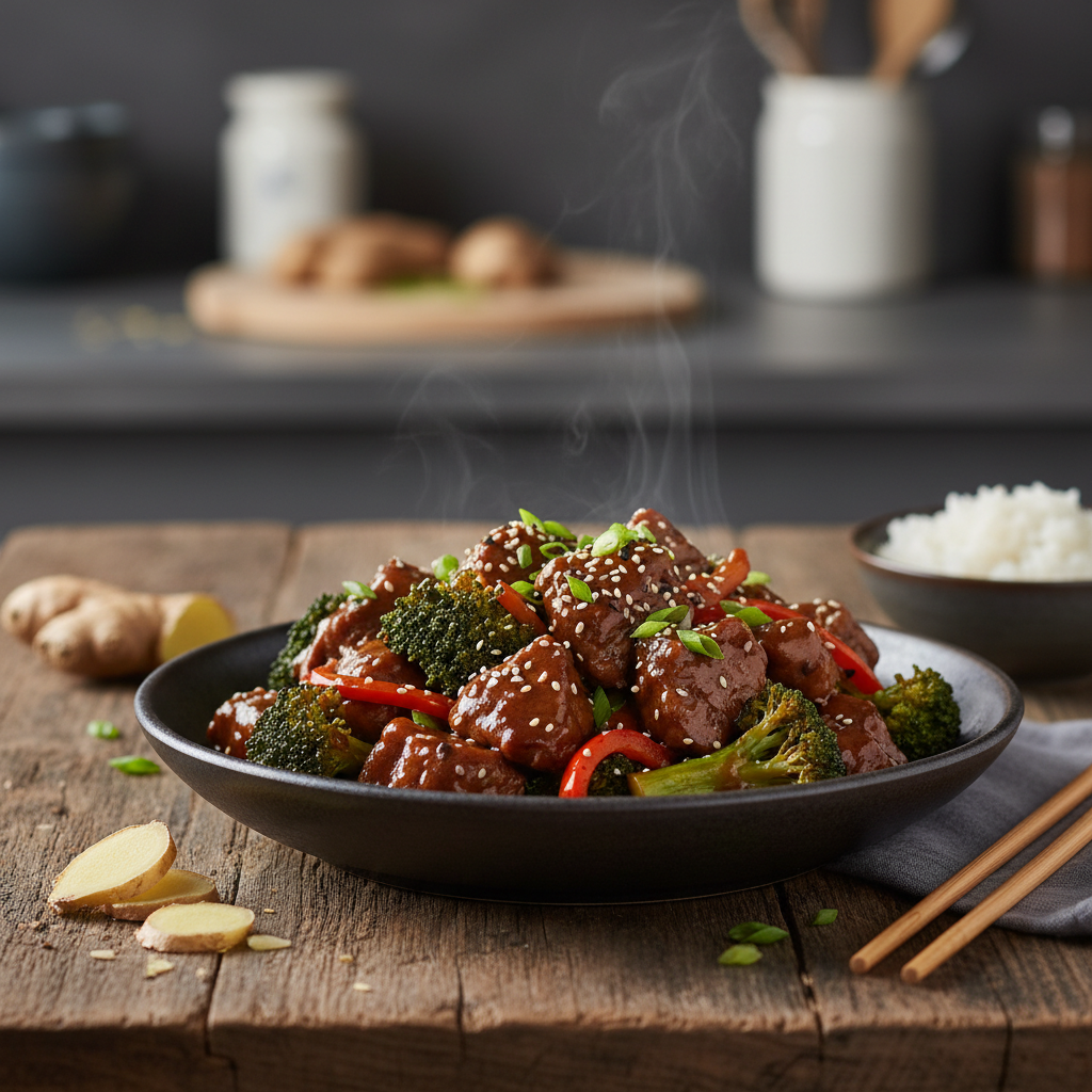 Easy Pressure Cooker Beef and Broccoli