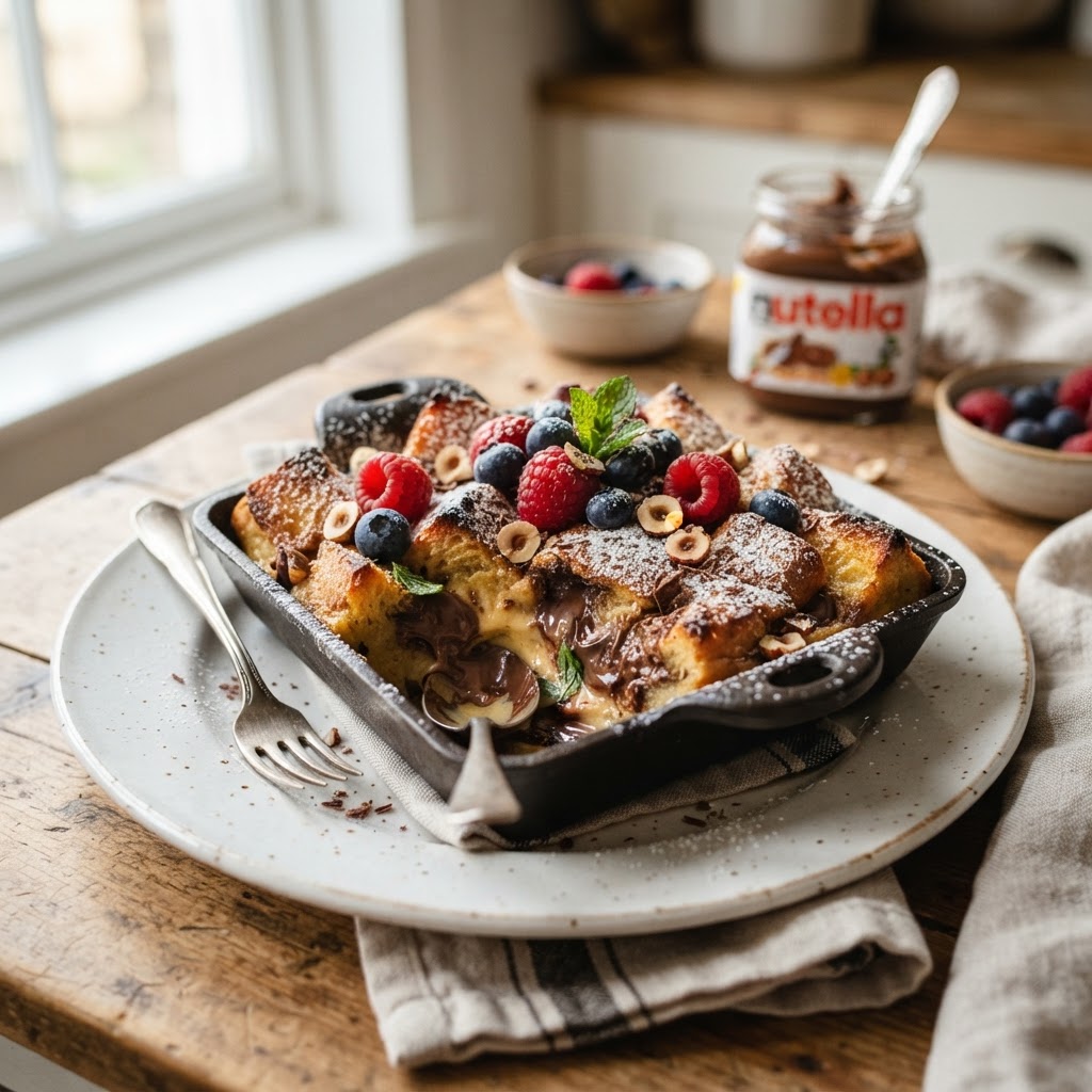 Nutella Bread Dessert