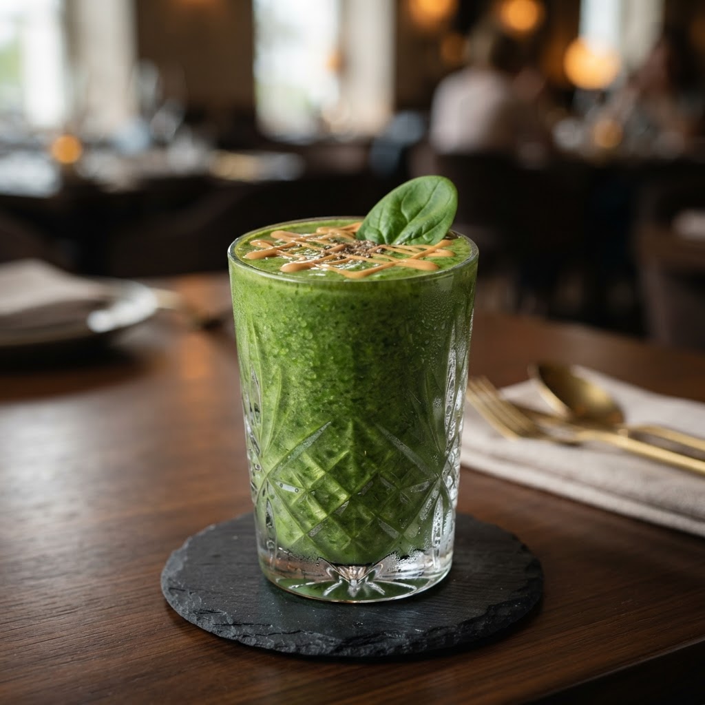 Peanut Butter Spinach Smoothie