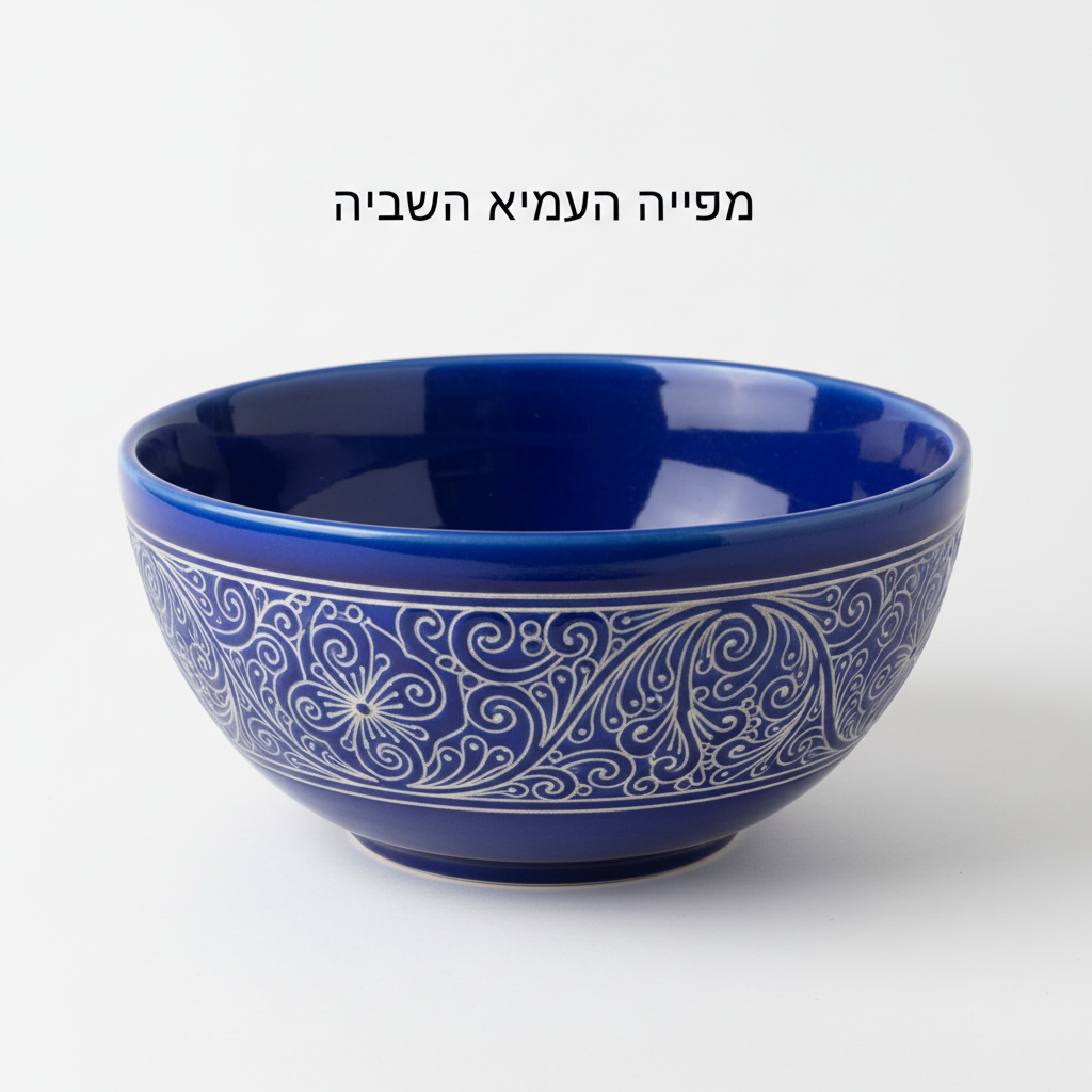קערת קובלט כחולה
