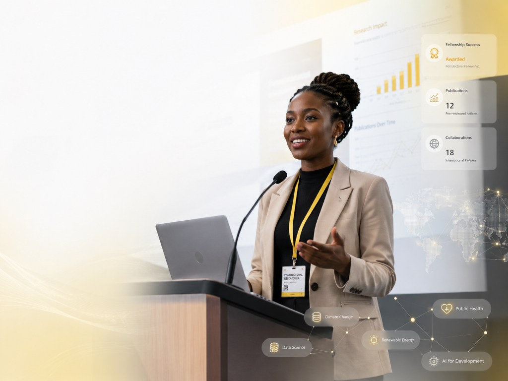 Diverse African research team collaborating