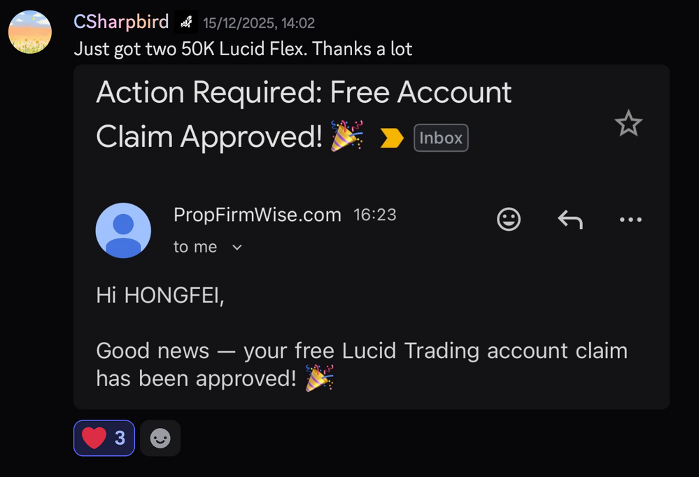 Prop Firm Wise community member review 3