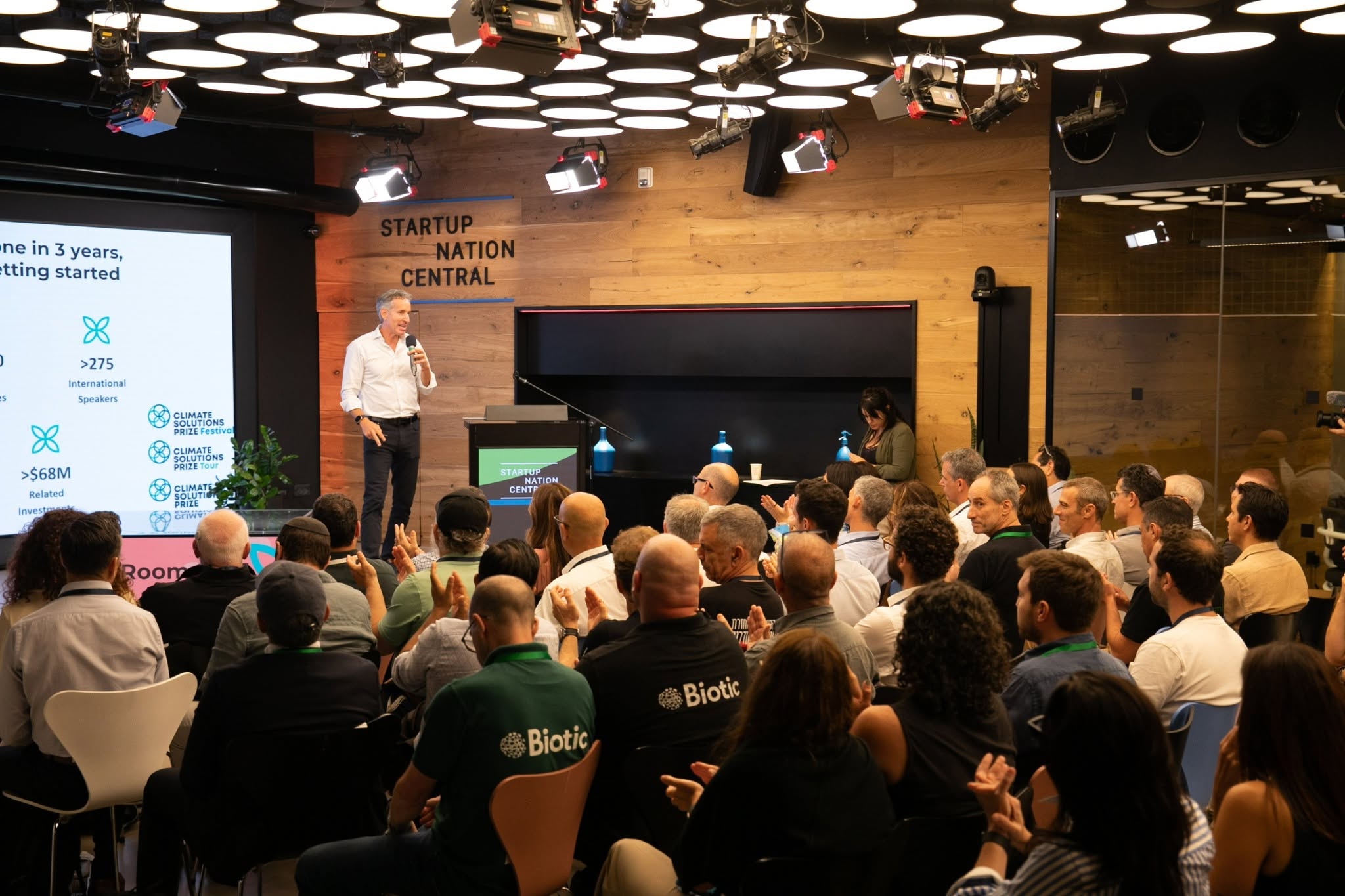 Presentation at the Climate Solutions Prize Dealroom 2025