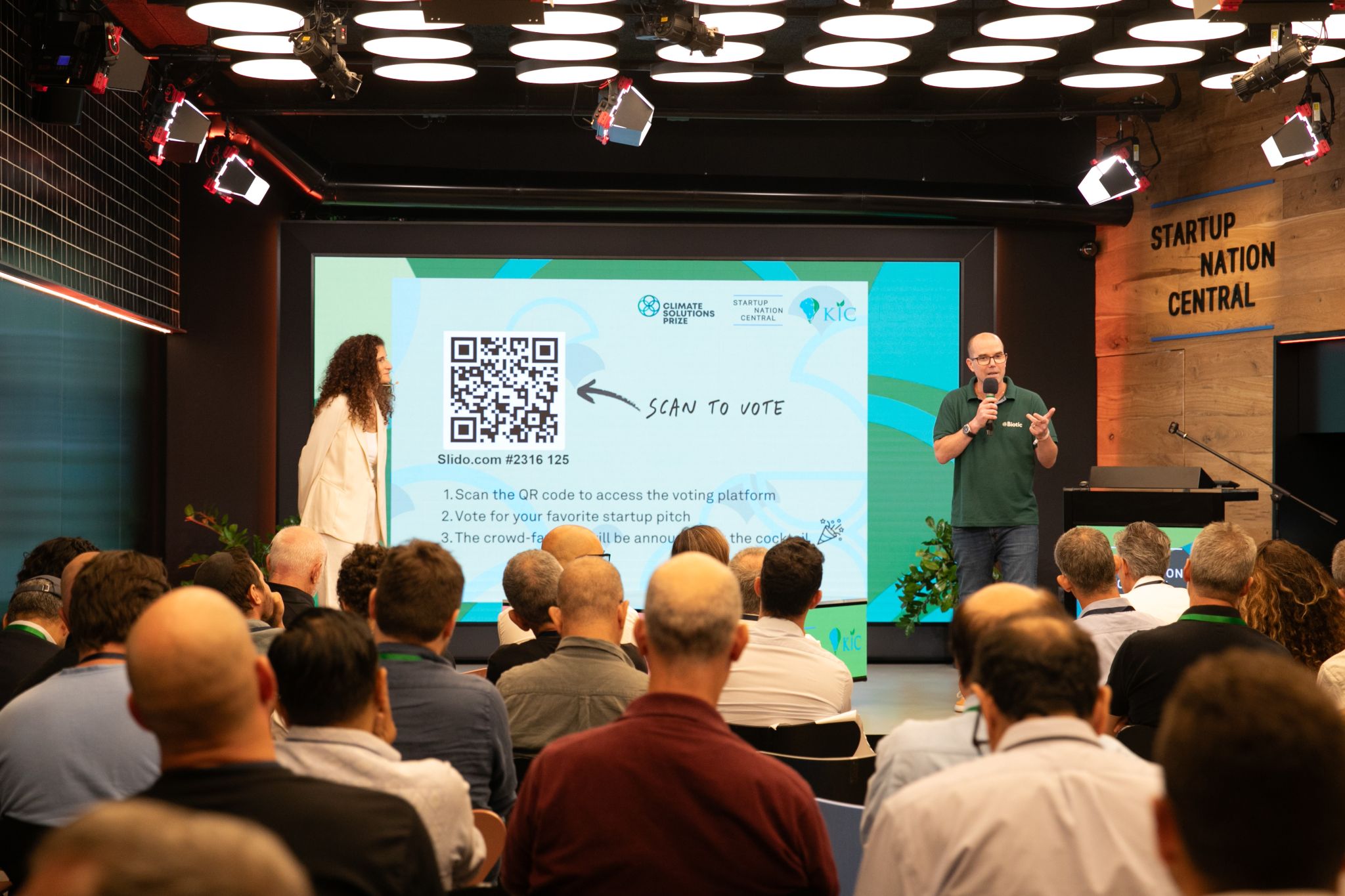Climate Solutions Prize Dealroom 2025 stage