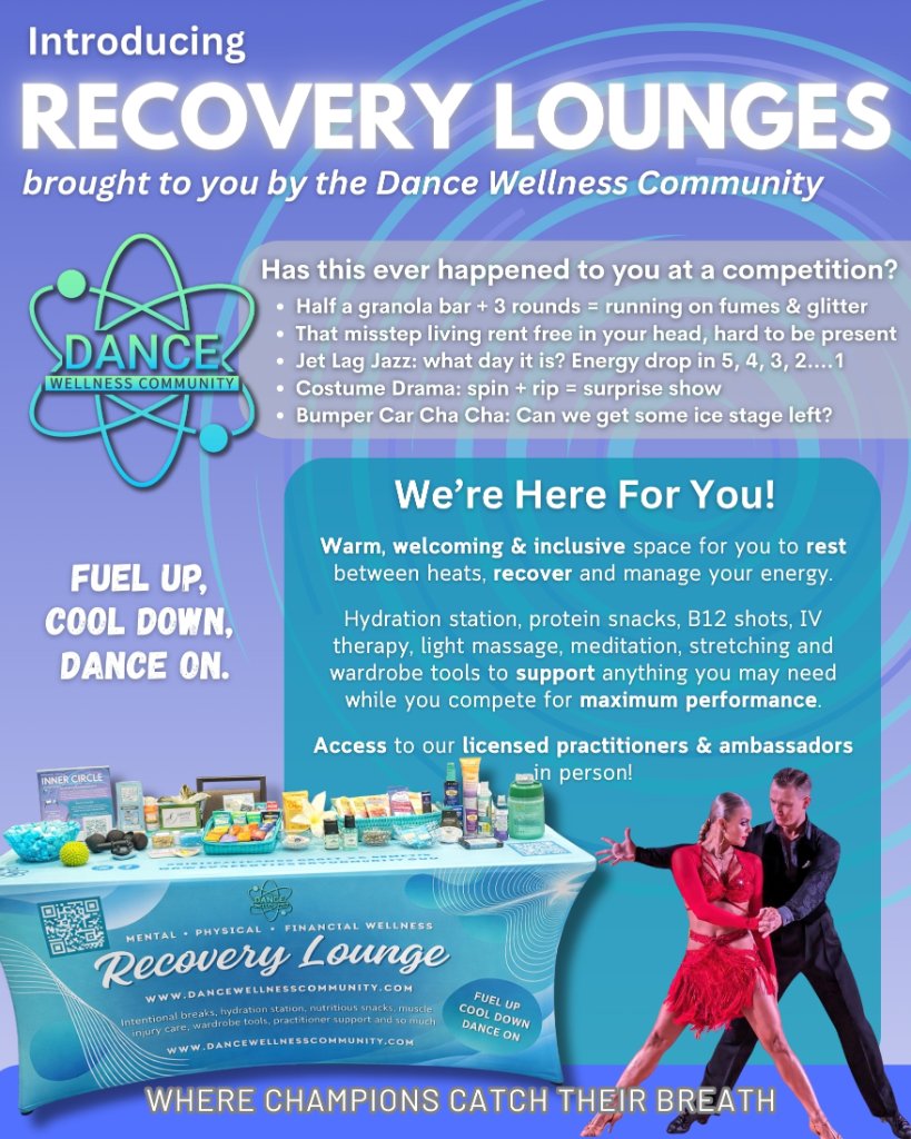 Recovery Lounges - Fuel Up, Cool Down, Dance On