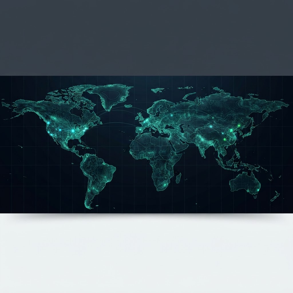 Global security network visualization
