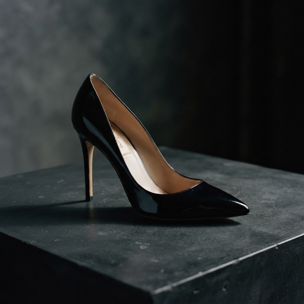 Black Patent Stiletto