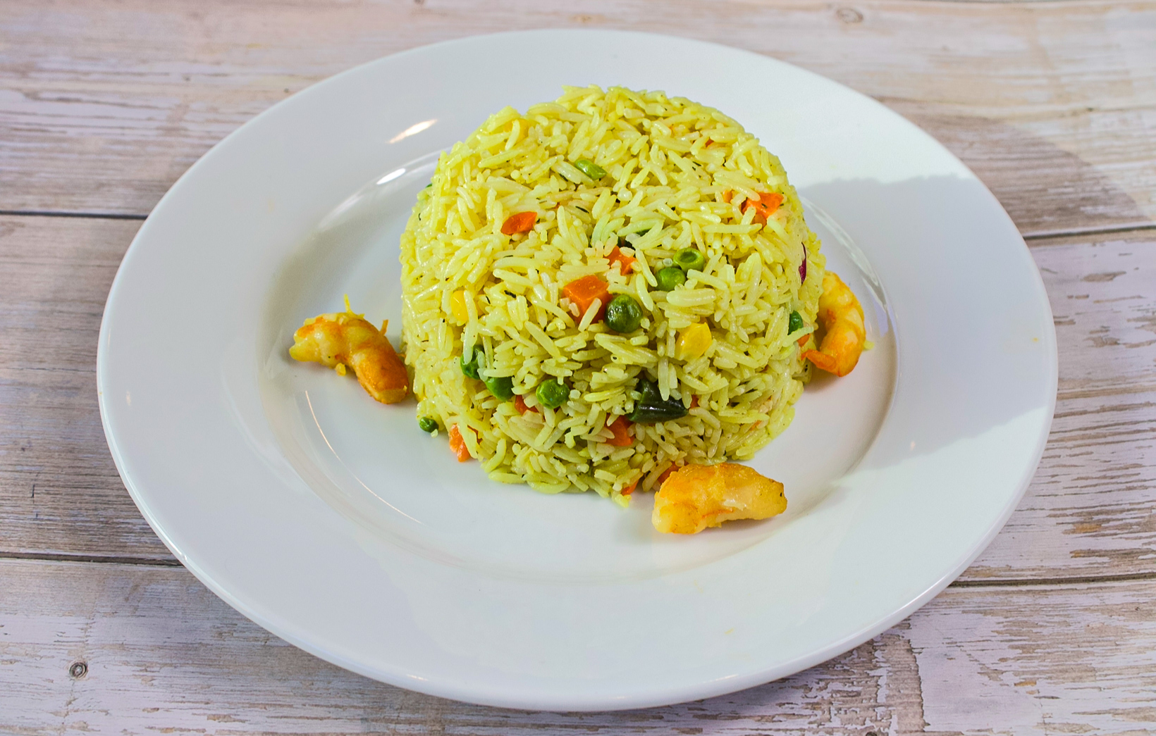 Fried Rice Plate (Vegan)