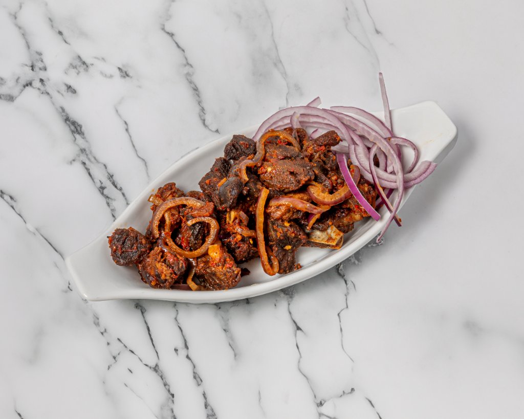 Goat Meat Asun