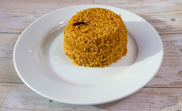Jollof Rice Plate Only