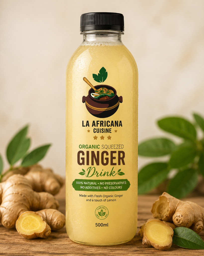 Fresh Organic Ginger Juice