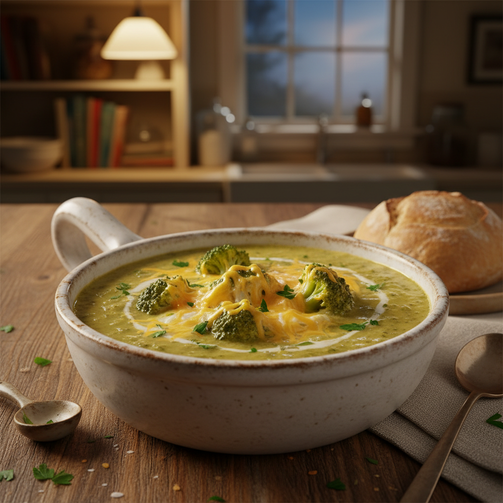 Cheesy Broccoli Soup