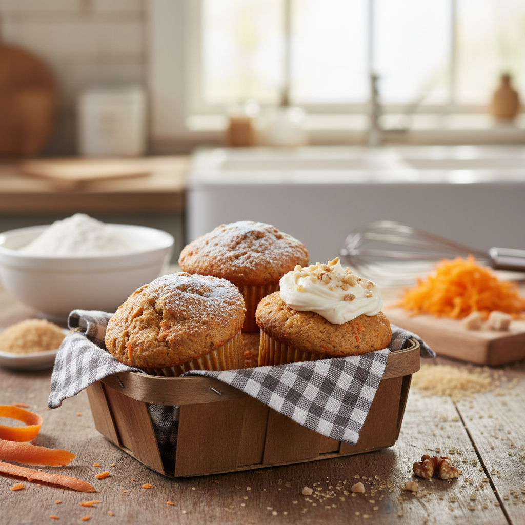 Carrot Cake Muffins