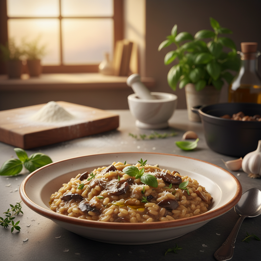 Gluten-Free Mushroom Risotto