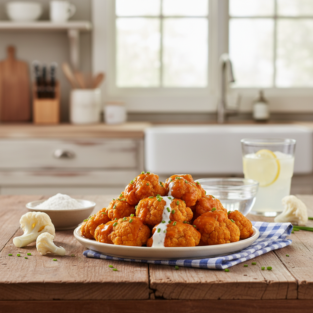 Cauliflower Buffalo Wings