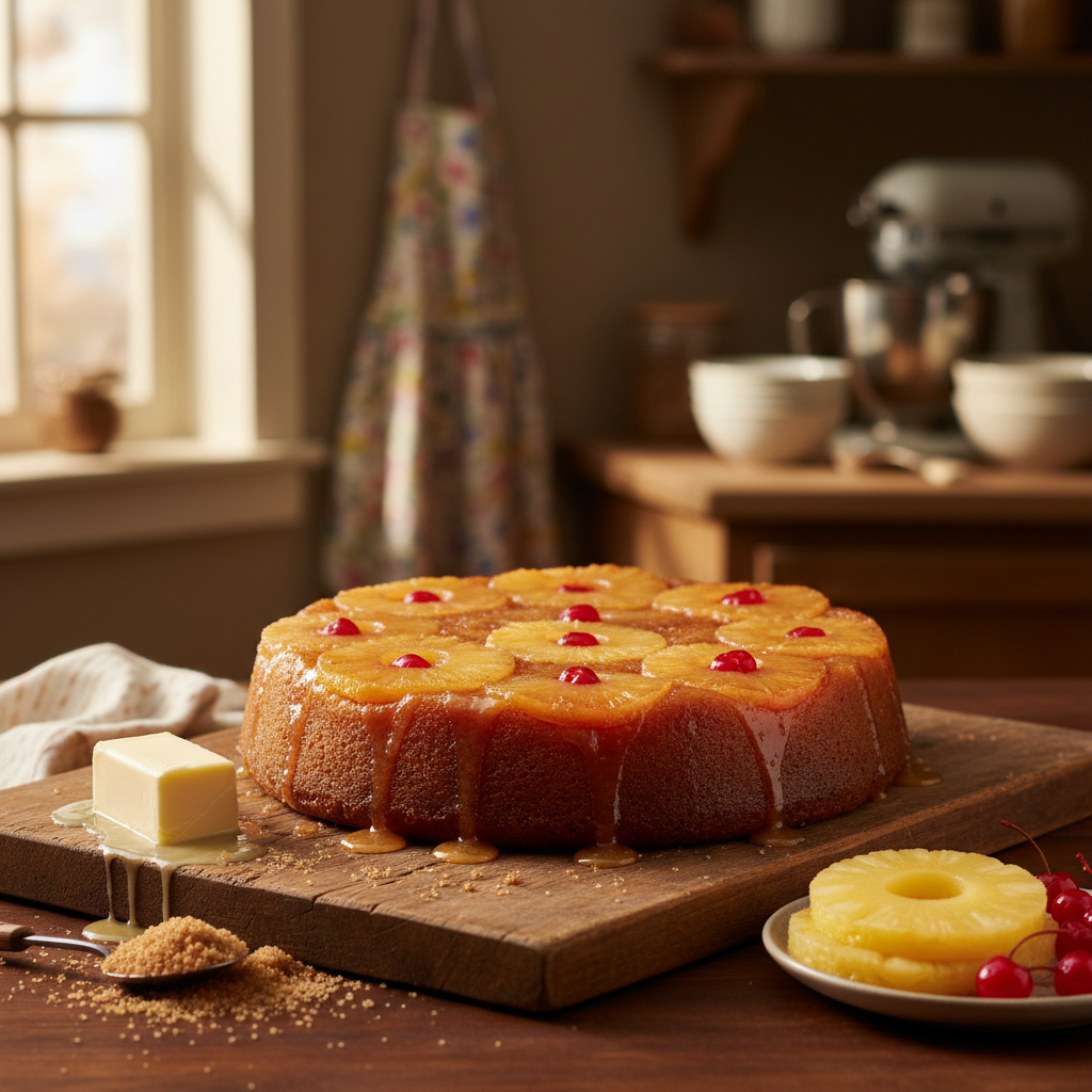 Pineapple Upside Down Cake