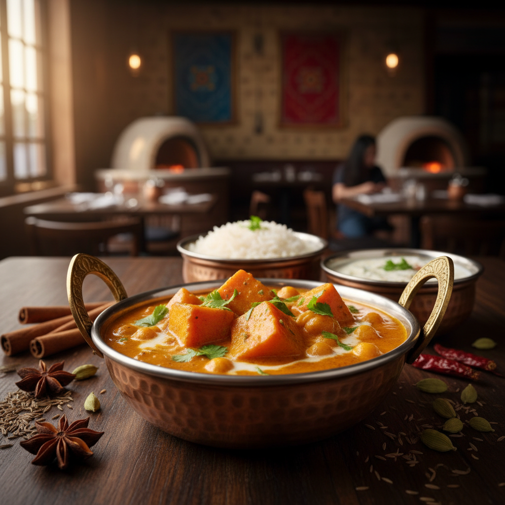 Sweet Potato and Chickpea Curry