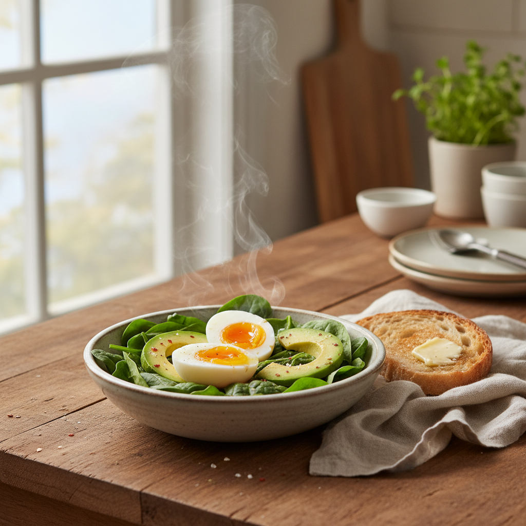 Avocado & Soft-Boiled Egg Breakfast Bowl