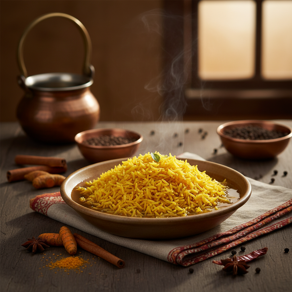 Golden Turmeric Rice