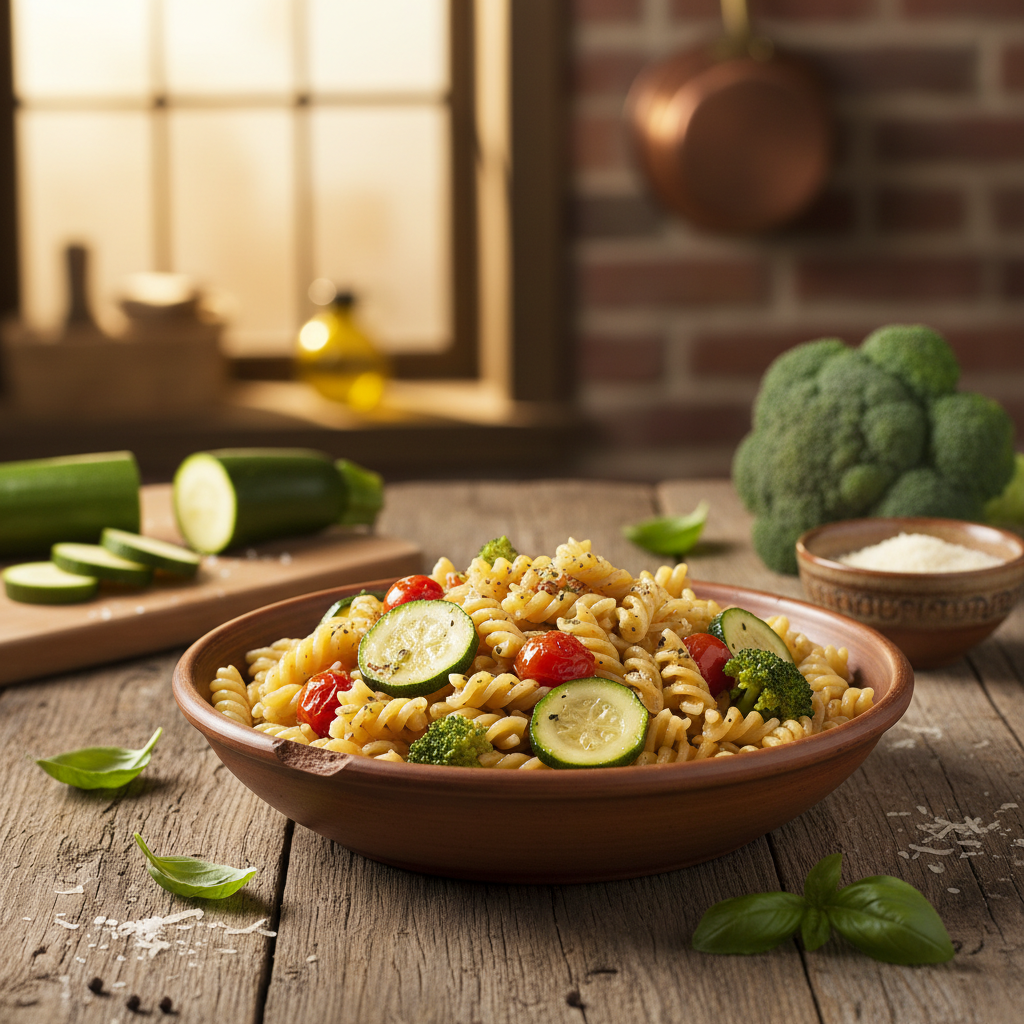 Gluten-Free Pasta Primavera