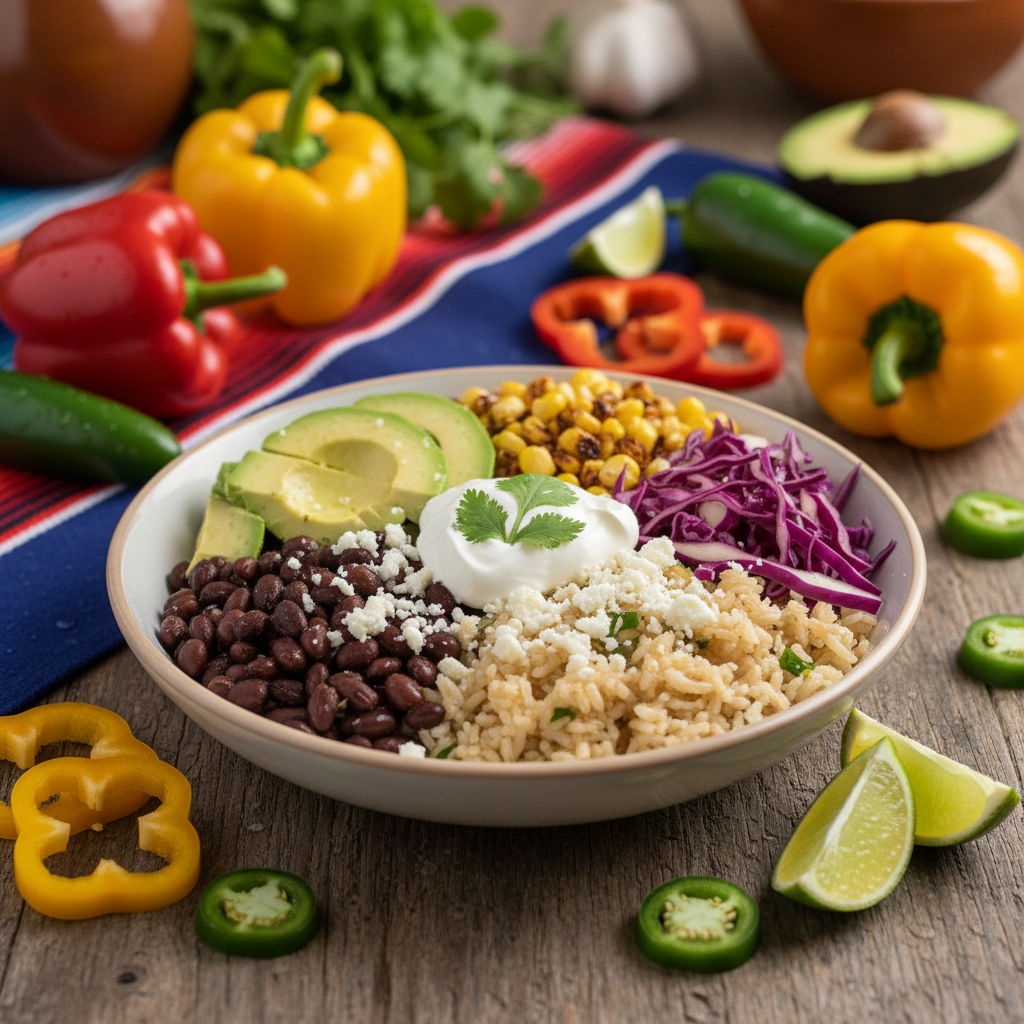 Vegetarian Taco Bowl
