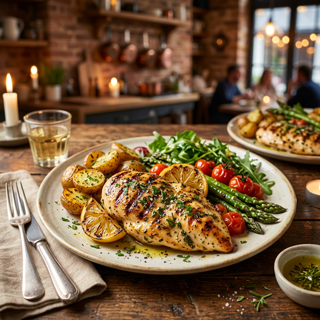 Lemon Herb Grilled Chicken