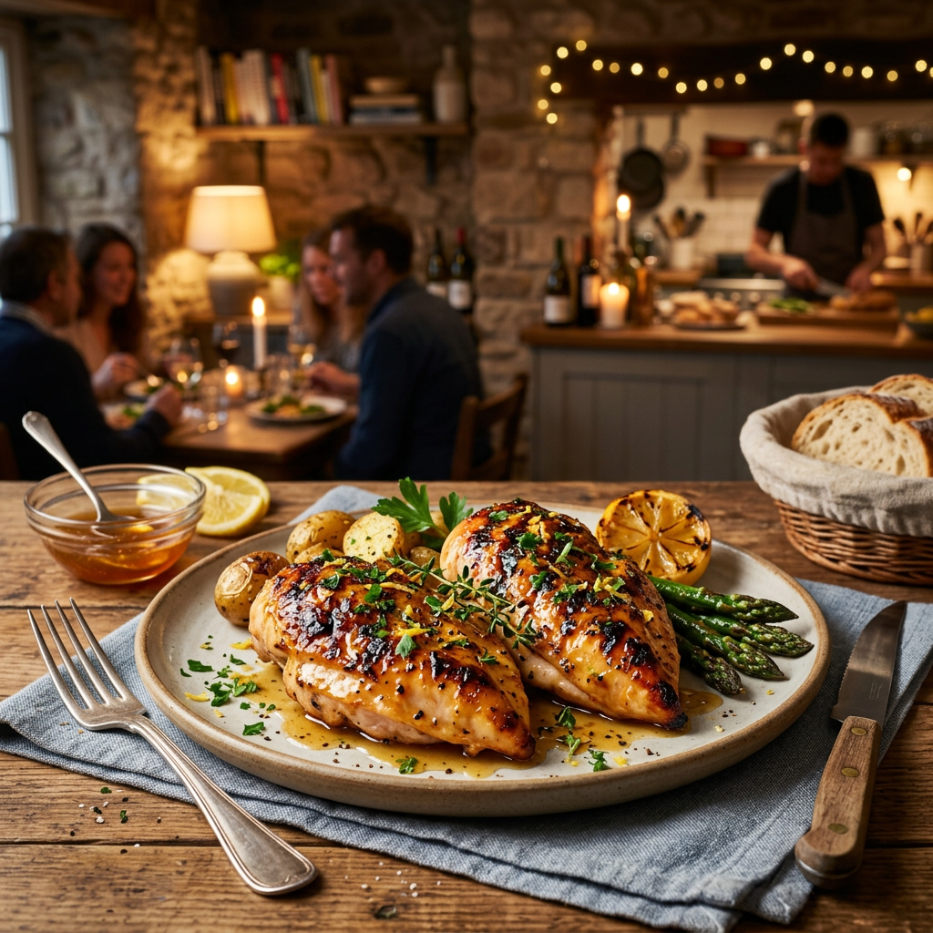 Honey-Lemon Grilled Chicken